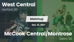 Matchup: West Central vs. McCook Central/Montrose  2017