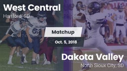 Matchup: West Central vs. Dakota Valley  2018