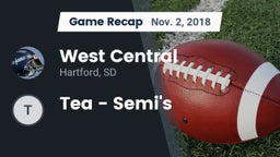 Recap: West Central  vs. Tea - Semi's 2018