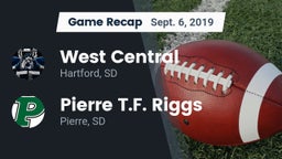 Recap: West Central  vs. Pierre T.F. Riggs  2019