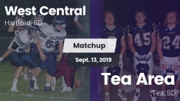 Matchup: West Central vs. Tea Area  2019