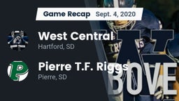 Recap: West Central  vs. Pierre T.F. Riggs  2020