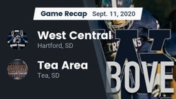 Recap: West Central  vs. Tea Area  2020