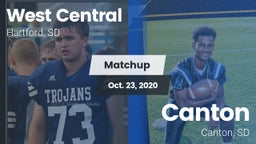 Matchup: West Central vs. Canton  2020
