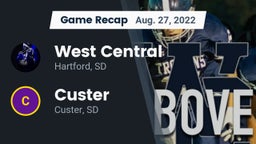 Recap: West Central  vs. Custer  2022
