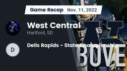 Recap: West Central  vs. Dells Rapids - State Championship 2022