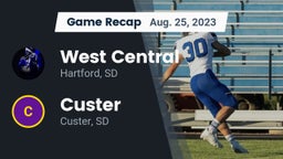 Recap: West Central  vs. Custer  2023