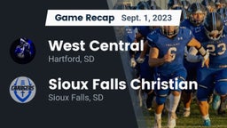 Recap: West Central  vs. Sioux Falls Christian  2023