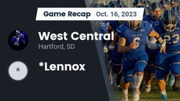 Recap: West Central  vs. *Lennox 2023
