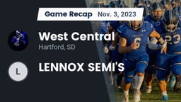Recap: West Central  vs. LENNOX SEMI'S 2023
