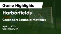 Harborfields  vs Greenport-Southold-Mattituck  Game Highlights - April 1, 2023