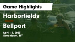 Harborfields  vs Bellport  Game Highlights - April 15, 2023
