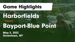 Harborfields  vs Bayport-Blue Point  Game Highlights - May 3, 2023
