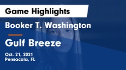 Booker T. Washington  vs Gulf Breeze  Game Highlights - Oct. 21, 2021