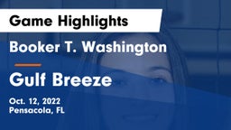 Booker T. Washington  vs Gulf Breeze  Game Highlights - Oct. 12, 2022