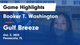 Booker T. Washington  vs Gulf Breeze  Game Highlights - Oct. 3, 2023