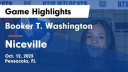 Booker T. Washington  vs Niceville  Game Highlights - Oct. 12, 2023