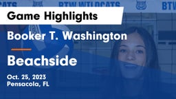 Booker T. Washington  vs Beachside  Game Highlights - Oct. 25, 2023