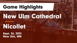 New Ulm Cathedral  vs Nicollet  Game Highlights - Sept. 26, 2022