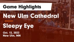 New Ulm Cathedral  vs Sleepy Eye  Game Highlights - Oct. 13, 2022