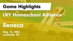 LKY Homeschool Athletics vs Seneca  Game Highlights - Aug. 16, 2022