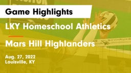 LKY Homeschool Athletics vs Mars Hill Highlanders Game Highlights - Aug. 27, 2022