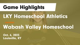 LKY Homeschool Athletics vs Wabash Valley Homeschool Game Highlights - Oct. 6, 2023