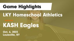 LKY Homeschool Athletics vs KASH Eagles Game Highlights - Oct. 6, 2023