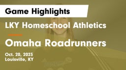 LKY Homeschool Athletics vs Omaha Roadrunners Game Highlights - Oct. 20, 2023