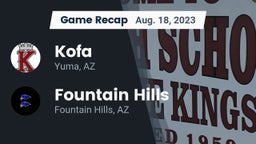Recap: Kofa  vs. Fountain Hills  2023