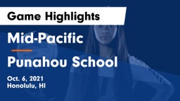 Mid-Pacific vs Punahou School Game Highlights - Oct. 6, 2021