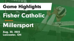 Fisher Catholic  vs Millersport  Game Highlights - Aug. 30, 2022
