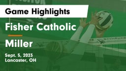 Fisher Catholic  vs Miller  Game Highlights - Sept. 5, 2023