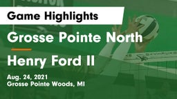 Grosse Pointe North  vs Henry Ford II  Game Highlights - Aug. 24, 2021