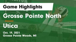 Grosse Pointe North  vs Utica  Game Highlights - Oct. 19, 2021