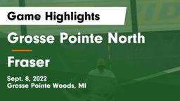 Grosse Pointe North  vs Fraser  Game Highlights - Sept. 8, 2022