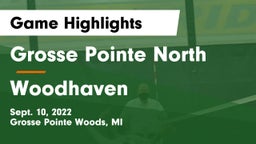 Grosse Pointe North  vs Woodhaven  Game Highlights - Sept. 10, 2022