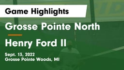 Grosse Pointe North  vs Henry Ford II  Game Highlights - Sept. 13, 2022