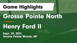 Grosse Pointe North  vs Henry Ford II  Game Highlights - Sept. 29, 2022