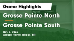 Grosse Pointe North  vs Grosse Pointe South  Game Highlights - Oct. 3, 2023