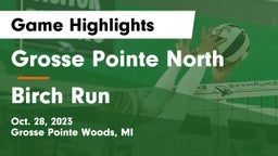 Grosse Pointe North  vs Birch Run  Game Highlights - Oct. 28, 2023