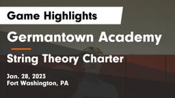 Germantown Academy vs String Theory Charter Game Highlights - Jan. 28, 2023
