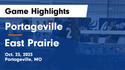 Portageville  vs East Prairie  Game Highlights - Oct. 23, 2023