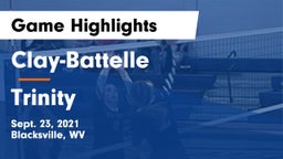 Clay-Battelle  vs Trinity Game Highlights - Sept. 23, 2021