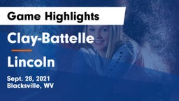 Clay-Battelle  vs Lincoln Game Highlights - Sept. 28, 2021