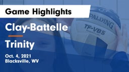 Clay-Battelle  vs Trinity Game Highlights - Oct. 4, 2021