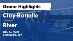 Clay-Battelle  vs River Game Highlights - Oct. 13, 2021
