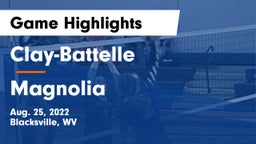 Clay-Battelle  vs Magnolia  Game Highlights - Aug. 25, 2022