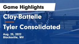 Clay-Battelle  vs Tyler Consolidated Game Highlights - Aug. 25, 2022