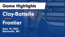 Clay-Battelle  vs Frontier Game Highlights - Sept. 29, 2022